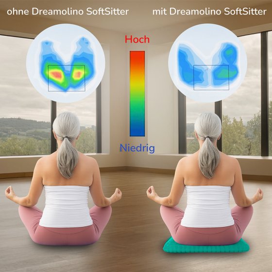 Coussin d'assise à structure alvéolaire