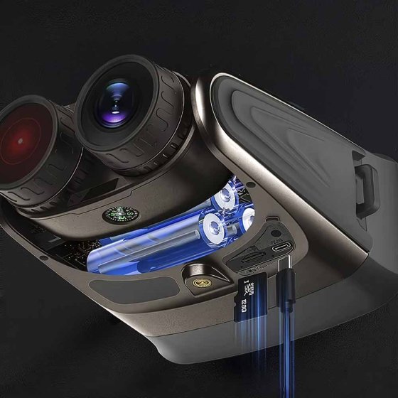 Caméra infrarouge avec lentille orientable 