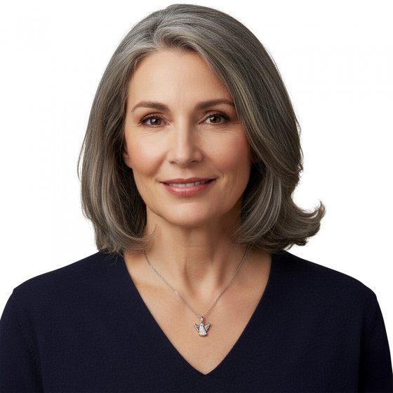 Collier avec pendentif ange 