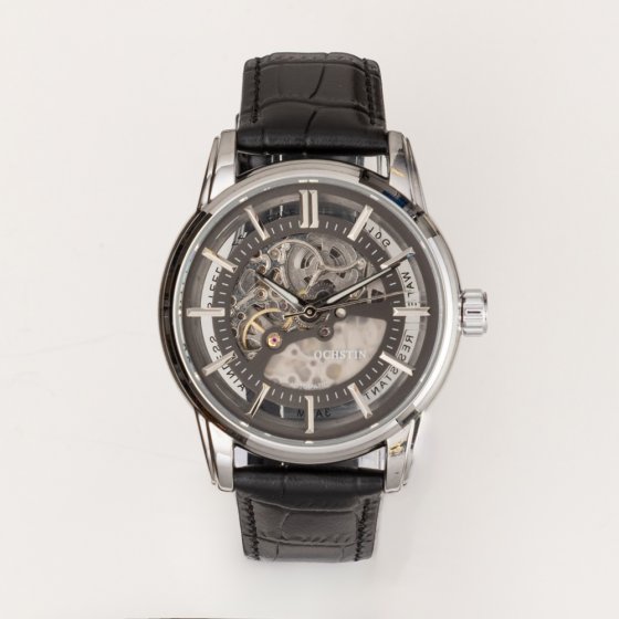 Montre squelette pour homme 