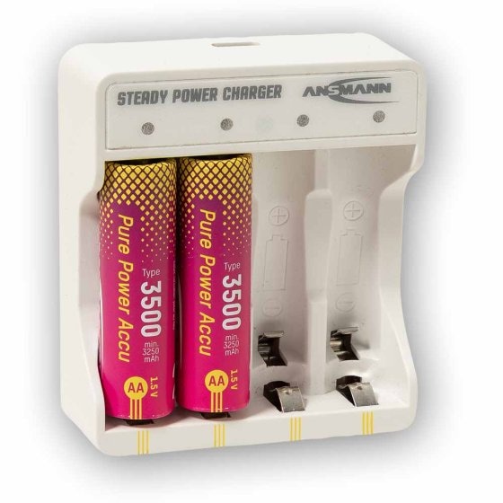 Batteries rechargeables Pure Power 4xAA avec module de charge 