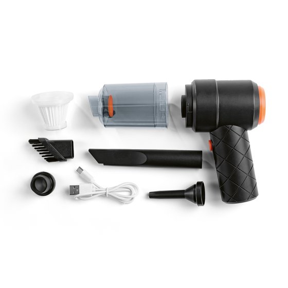 Aspirateur à main rechargeable, set de 6 pièces 