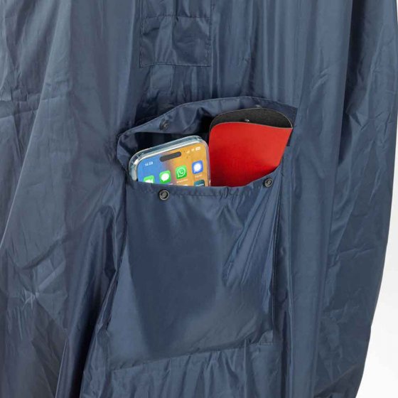 Cape de pluie avec manches pour rollator 