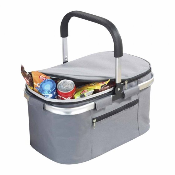 Panier à provisions avec sac isotherme 