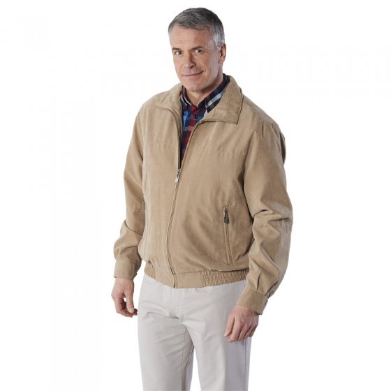 Blouson en Micro Moss