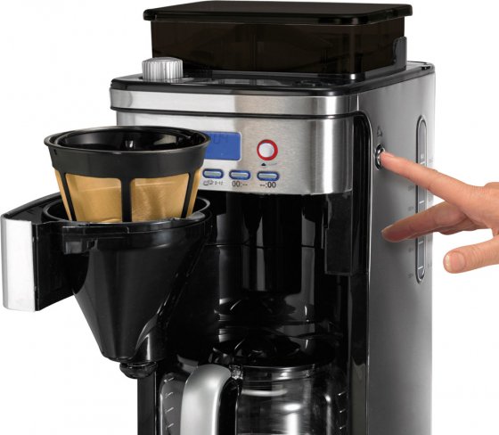 Machine à café avec broyeur 