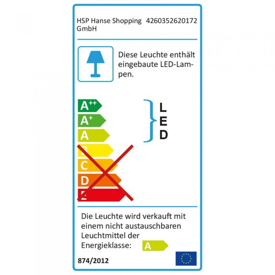 Lampe de table 'lumière du jour' à LED 