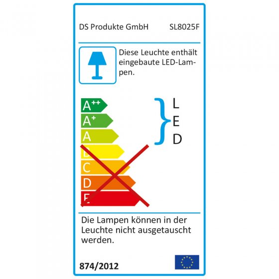 Lampadaire lumière du jour LED  "Color” 