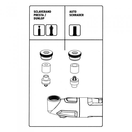 Lot de mini-pompes à air automatiques, 6 pièces 