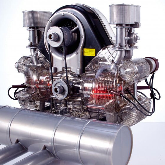 Maquette moteur de course Porsche Carrera type 547 
