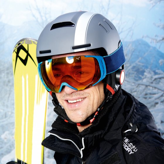 Casque de ski connecté 