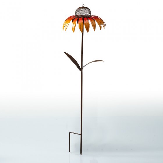 Distributeur de graines pour oiseaux « fleur » 