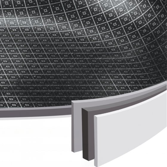 Casserole Matrix en acier inox