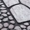 Lot de 2 tapis de protection pour les pieds - Gris pierre  - 6