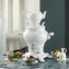 Samovar en porcelaine  "Odette Blanc" - 6