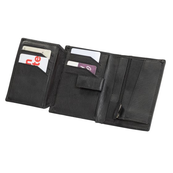 Portefeuille en cuir avec RFID + BOX 