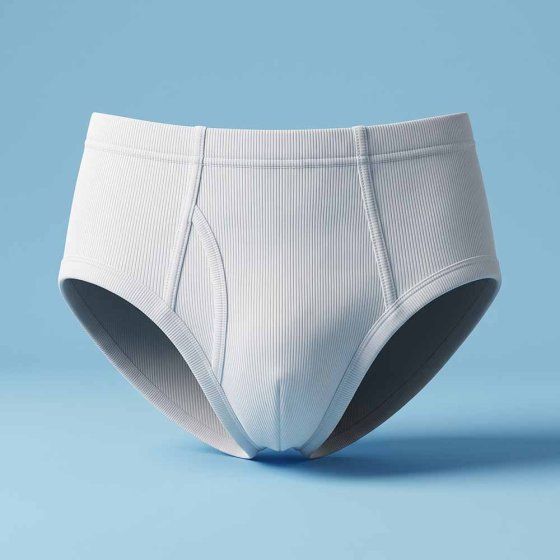 Slips fines côtes 3XL (58/60) | Blanc
