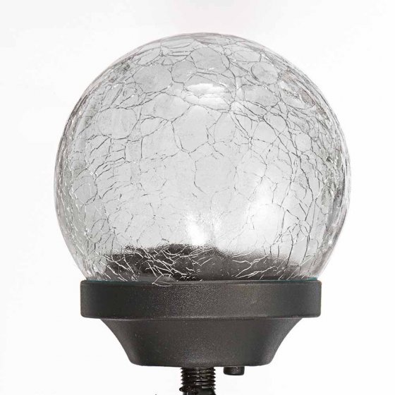 Moulin à vent solaire à LED paon 