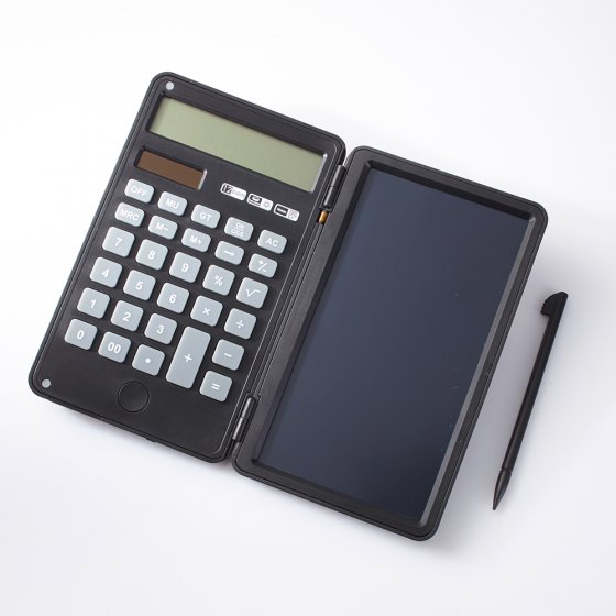 Tableau électronique avec calculatrice