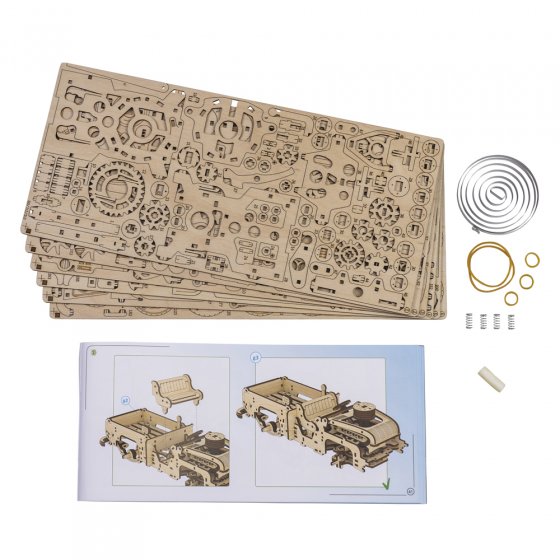 Maquette en bois camionnette 