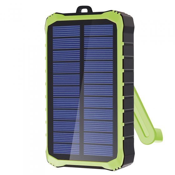 Chargeur à manivelle et solaire 