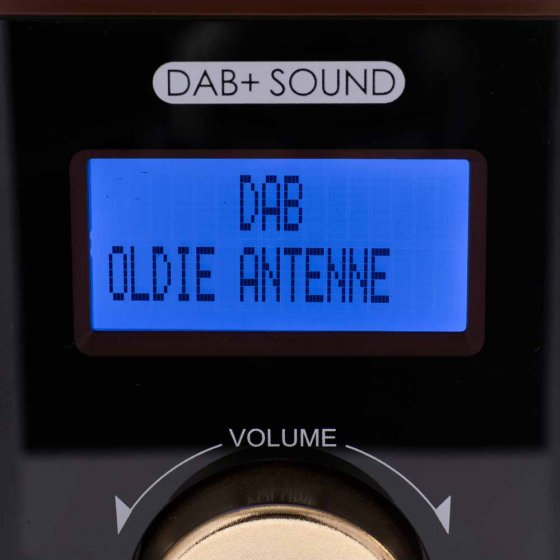 Tourne-disque rétro avec DAB+ 