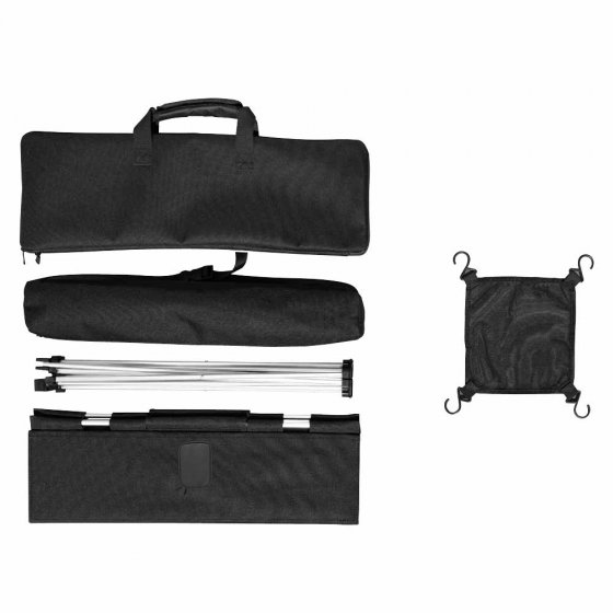 Table de camping pliante solaire