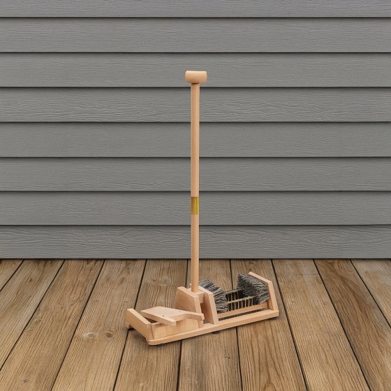 Tire-bottes avec brosses de nettoyage