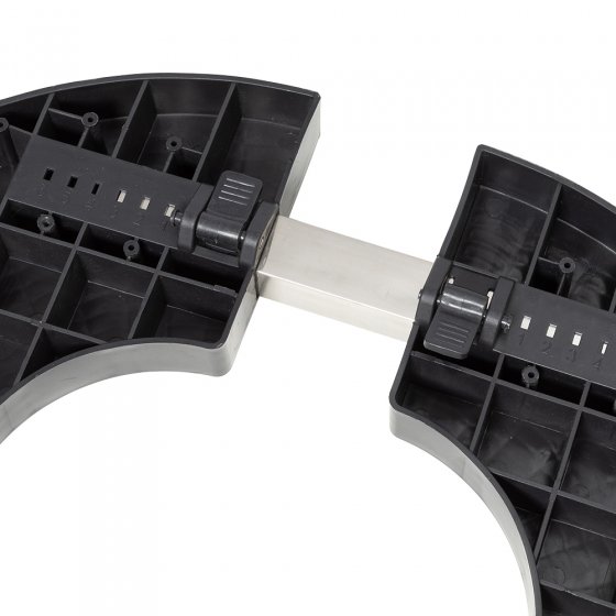 Support à roulettes réglable avec freins 