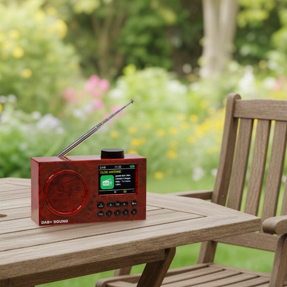 Radio DAB+ compacte avec écran couleur 