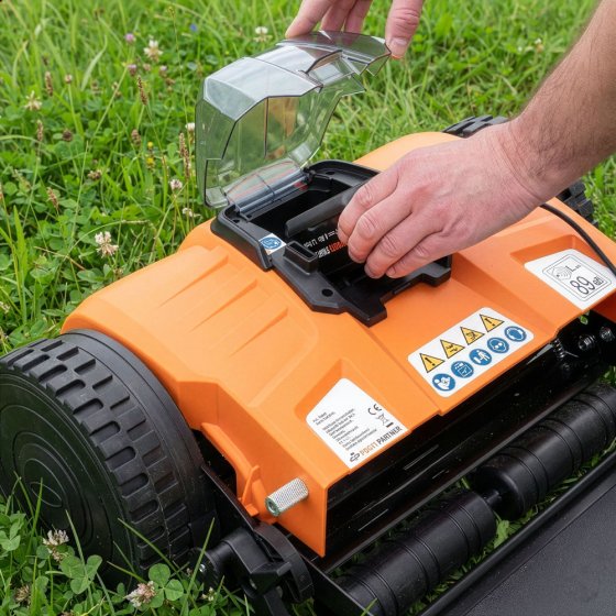 Tondeuse à cylindre sans fil 