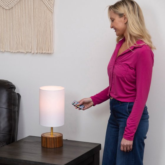 Ampoule avec télécommande 