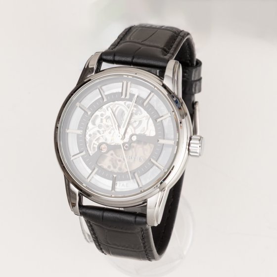 Montre squelette pour homme 