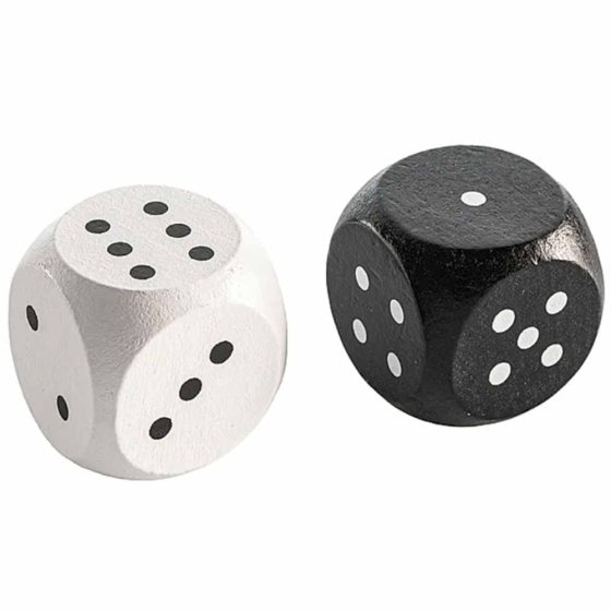 Jeu en bois « Dames aux dés » 