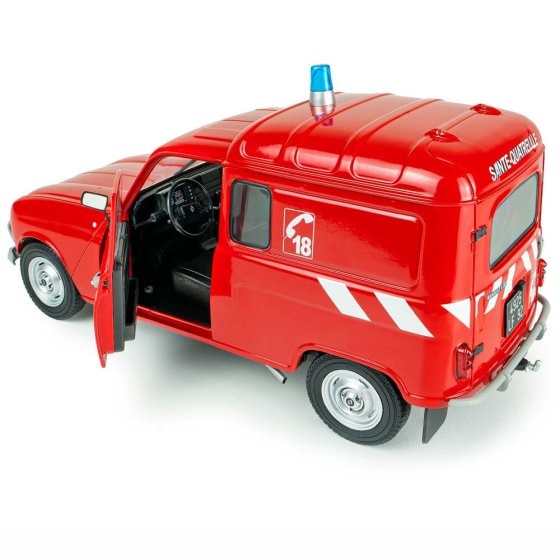 Renault 4L pompiers 