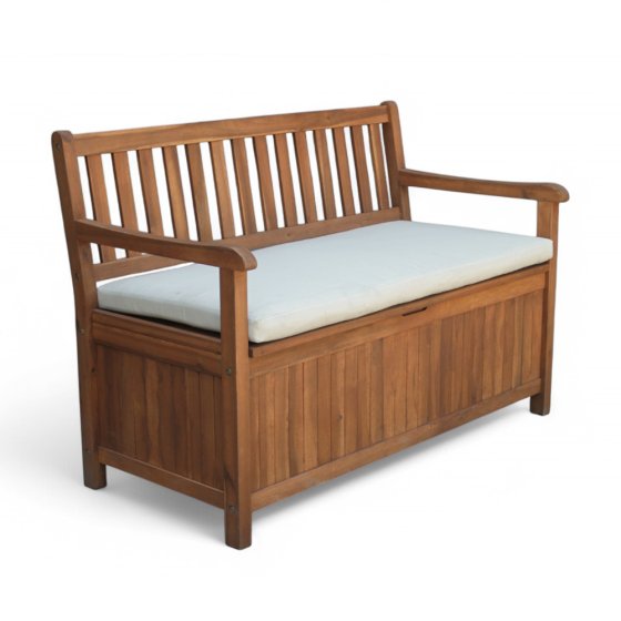 Banc avec espace de rangement 
