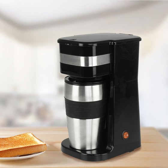 Machine à café pour une tasse, avec mug de voyage 