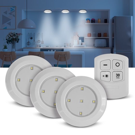 Luminaires encastrés avec télécommande 