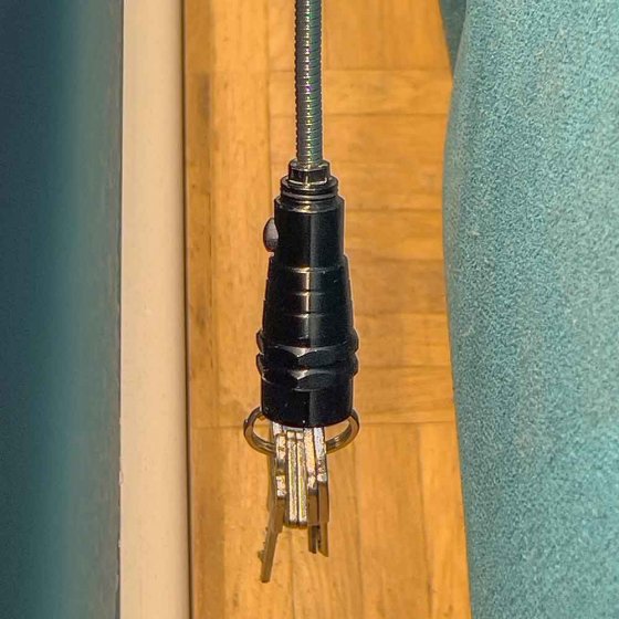 Votre cadeau : lampe de poche télescopique 