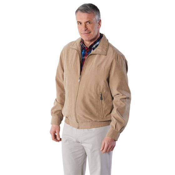 Blouson en Micro Moss