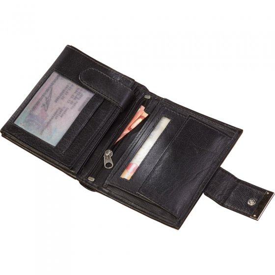 Porte-monnaie en cuir de buffle