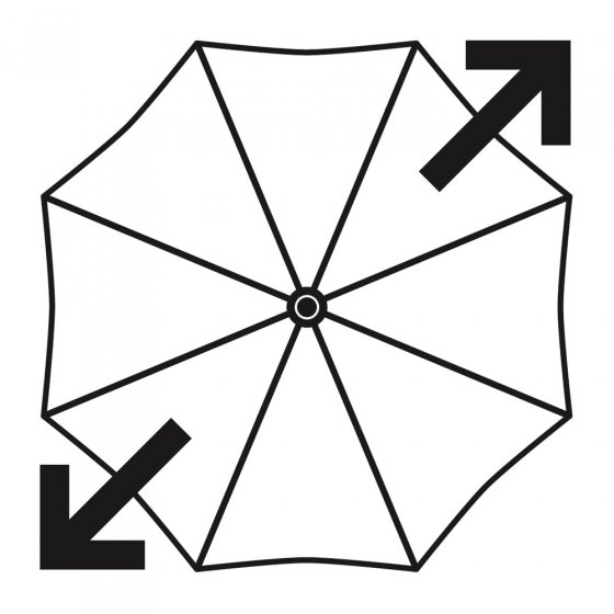 Parapluie pliant pour deux 