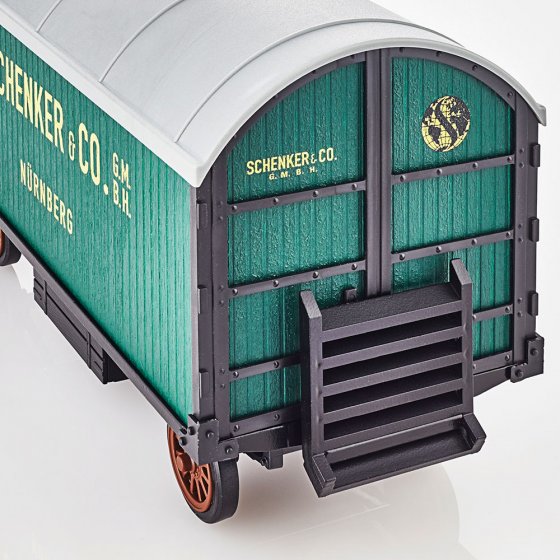 Lanz Ackerluft avec remorque "Schenker"
