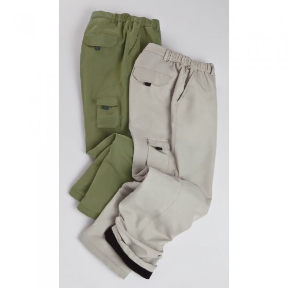 Pantalons thermiques antitaches par lot de 2 