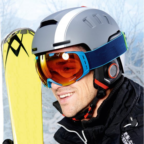 Casque de ski connecté 