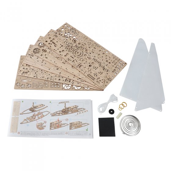 Maquette bois : voilier de r ve 