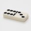 Boîte en bois contenant un grand domino - 7