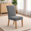 Housse de chaise aspect fourrure - 7