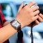 Montre rétro pour homme avec bracelet en cuir - 7