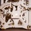 Maquette en bois d'horloge-moteur - 7
